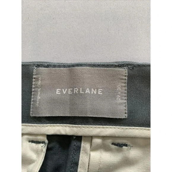 Everlane Men's Blue Slim Fit Chino Pants Size 29x30 NWT - Picture 4 of 10
